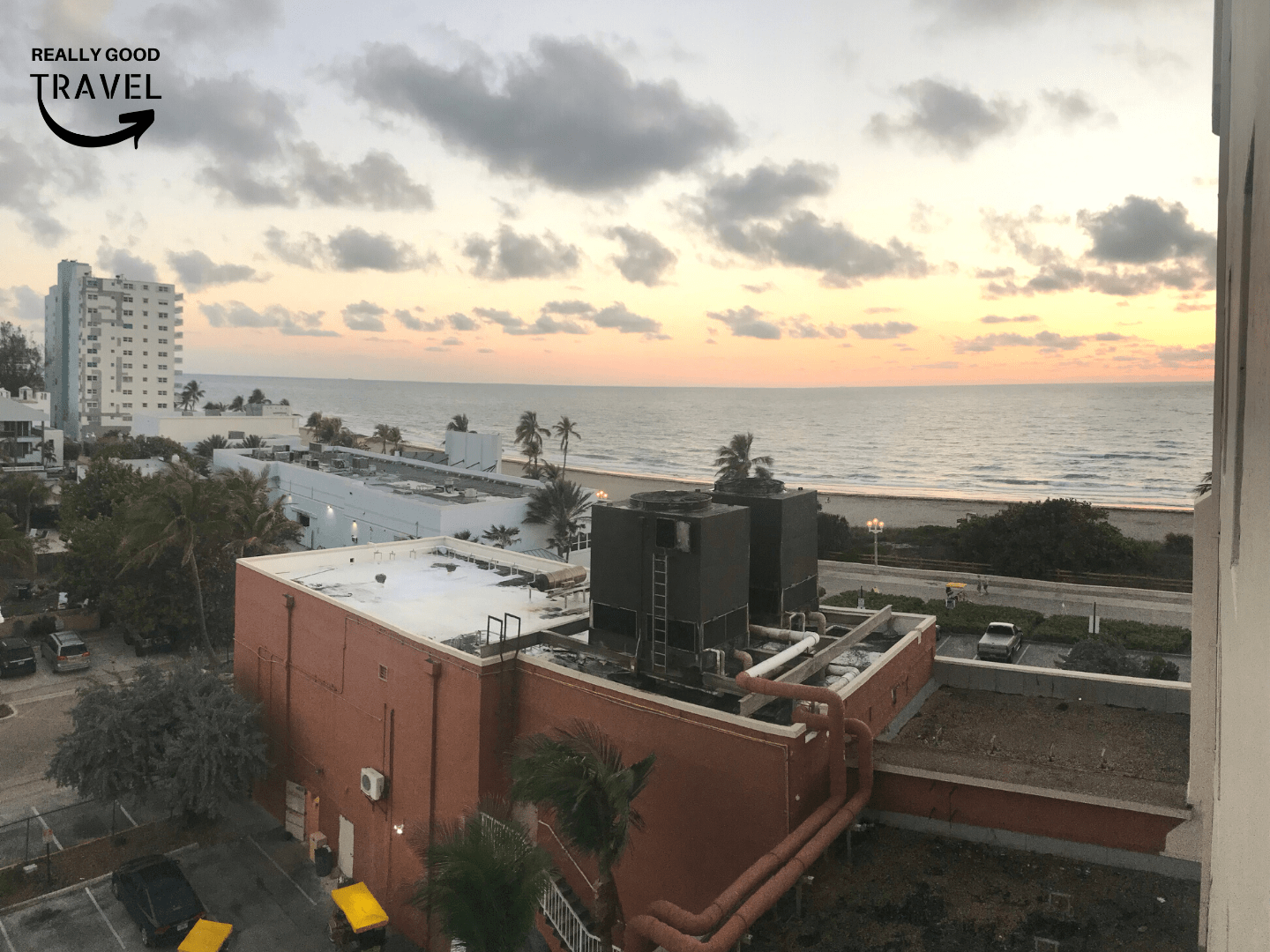 airbnb holly beach resort view from room