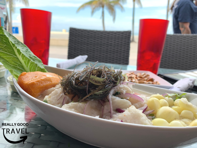 At Peru Ceviche On Hollywood Beach Boardwalk Hollywood Florida