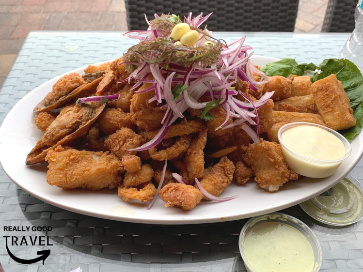 At Peru Jalea Mixto Fried Seafood On Hollywood Beach Boardwalk Hollywood Florida