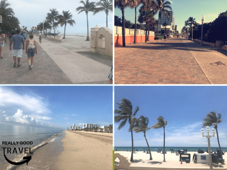 Hollywood Beach Boardwalk Hollywood Florida - the boardwalk