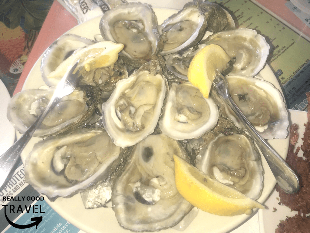 Ocean Alley Restaurant & Beach Bar Oysters Hollywood Beach Florida Board Walk